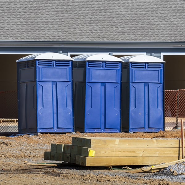 do you offer hand sanitizer dispensers inside the porta potties in Cambridgeport